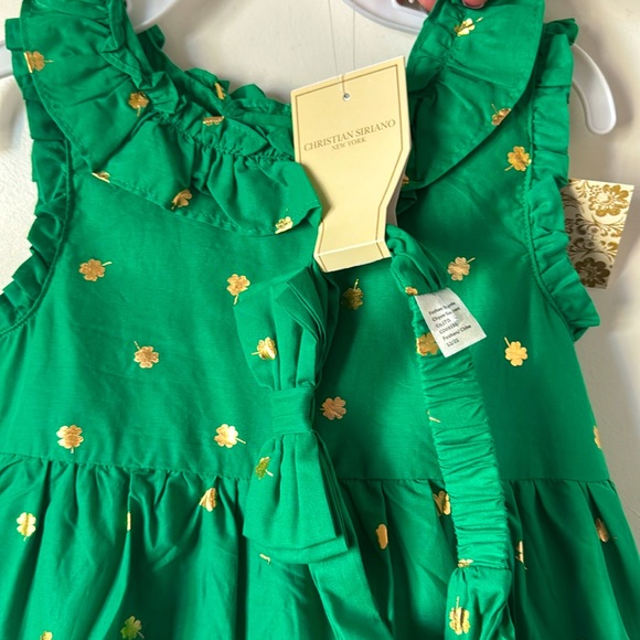 Brand new Christian Siriano dress with headband. Ready for St. Patrick’s day 🍀 - Picture 2 of 3